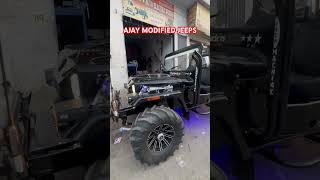 WELCOME TO AJAY MODIFIED JEEPS ️9518434922BEST JEEP MAKER #thar #modifiedjeep #shorts