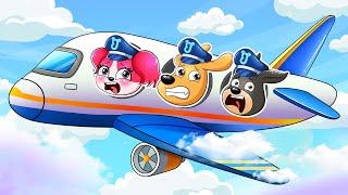 What is Happen? Plane in Danger!!! | Very Happy Story | Sheriff Labrador Animation