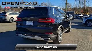 Certified 2022 BMW X5 xDrive40i, Morristown, NJ 68571A