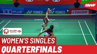 QF | WS | TAI Tzu Ying (TPE) [1] vs. PUSARLA V. Sindhu (IND) [5] | BWF 2019