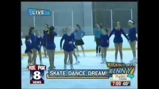 Skate Dance Dream on Fox 8 Kickin' it with Kenny (Pt 1)