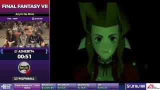 Final Fantasy VII by ajneb174 in 7:48:04 - SGDQ2017 - Part 125