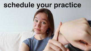 how to find time to practice | EFFICIENT PRACTICE TIPS