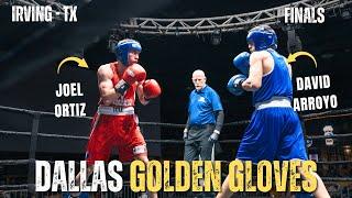 DALLAS TX Golden Gloves 2025! Amateur Boxers CLASH For The BELT!