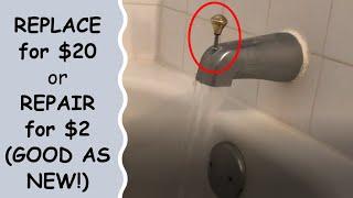 How To Replace Or Fix Tub Spout Not Working