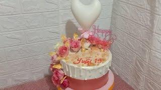 FLORAL CAKE DESIGN, BOILED ICING, CHOCHON CAKES