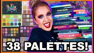 RANKING MY TOP 38 HALLOWEEN PALETTES! | 2024