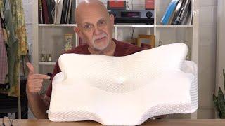 Elviros Cervical Memory Foam Neck Contoured Support Pillow