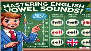 The Main Vowel Sounds of American English | American Accent Training | English Pronunciation