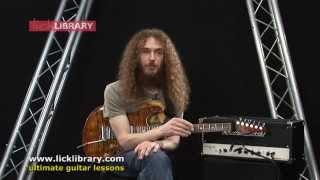 Guthrie Govan String Bending Techniques Guitar Lesson - Licklibrary