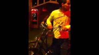 Amsterdam Stoned cyclist fail