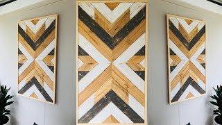 Recycled Pallet Wood Wall Art