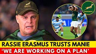 RASSIE ERASMUS BELIEVES IN A COMEBACK WITH MANIE LIBBOK! | SPRINGBOKS NEWS