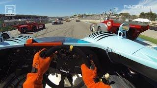 RACER: Visor Cam with Marino Franchitti, Gulf Mirage GR8 at Monterey