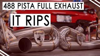 Ferrari 488 Pista (2018-2020) | Full Fabspeed Exhaust Package | Revs, Fly-by and Driving Sound