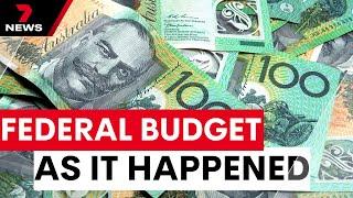 The 2025 Federal Budget as it happened