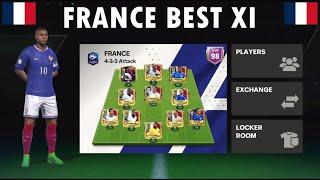 EPIC FULL FRANCE SQUAD BUILDER | EA FC MOBILE 24