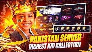 ₹1 Crore Collection Free Fire Pakistan Richest Kid ID