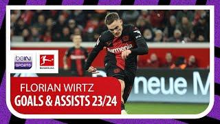 Florian Wirtz | All goals and assists so far in 23/24