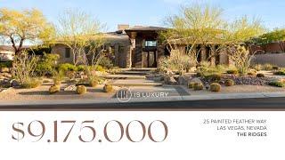 25 Painted Feather Way | The Ridges, Summerlin | IS LUXURY