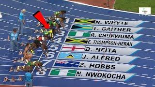 OMG The Fastest 100M In History Elaine thompson herah Destroyed Julien alfred