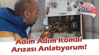 Vaillant Kombi Peteklere Sıcak Su Veriyor! Adım Adım Kombi Tamiri! #nasılyapılır