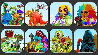 New Nextbots in playground Mod Poppy's Evolution Playtime Chapter 4 VS Sandbox In Space Mod,..