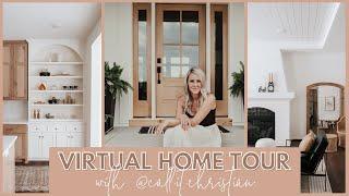 VIRTUAL HOME TOUR WITH @CALL.IT.CHRISTIAN  |   Modern New Build Home Designed | FARMHOUSE LIVING