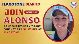 Flagstone Diaries: Alonso's Thrilling Journey as a Sales Rep #flagstoneroofing #successstory