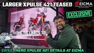 EXCLUSIVE: Hero XPulse 421 Teased At EICMA 2024 | India Launch In 2025