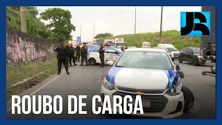 Equipe de escolta armada impede roubo de carga no RJ; crime é registrado a cada 1h30 no estado