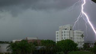 Intense Lightning Storm (Florida Tech - 7/5/2018)