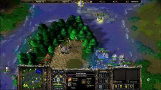 120 (UD) vs Moon (NE) - Recommended - Getting distracted by 2.0 changes WarCraft 3 - WC4065