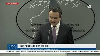 Konferencë për media e Kryeministrit Albin Kurti 24.12.2024