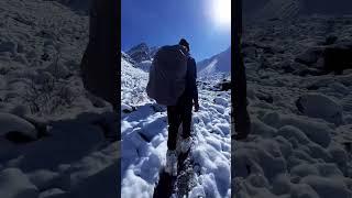 Basic mountaineering course, Nimas with Indian army. #mountaineering #nimas #hiking #indianarmy