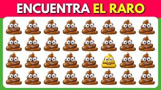 ¡Encuentra el Emoji Raro...! |  Emoji Quiz de Fácil a Imposible