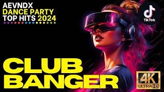 ▶ 4K HD ULTIMATE CLUB BANGER DISCO MASHUP DJ PARTY 2024 - AEVNDX REMIX