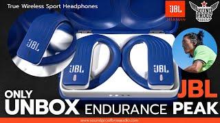 UNBOX JBL Endurance Peak Truly Wireless Waterproof Earphones By Soundproofbros