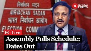 ECI Live On Assembly Elections Schedule: Election Commission Announces Dates