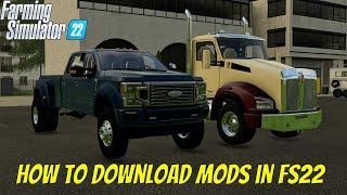 How to Download Mods in Fs22