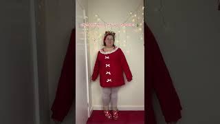 which Christmas outfit is your favourite? #shorts #plussize #christmas