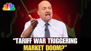 Jim Cramer Issues 2000 Dot-Com Crash Warning AGAIN!? | Tech Stocks in Trouble Amid Tariff Chaos!