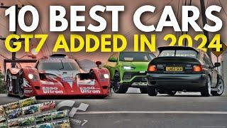 10 Best New Cars GT7 Added in 2024 | Ranking Gran Turismo 7 Update Vehicles