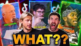 BTC To Zero, ETH & Doge Predictions | We React To TikTok Advice!!