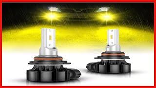 SEALIGHT H10 LED Fog Light Bulbs, 3000K Yellow 4000 Lumens 11W High Power,9140 9145 9040 9045 LED -