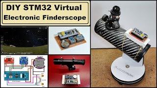 DIY Simple STM32 Virtual Electronic Finderscope Stellarium Compatible