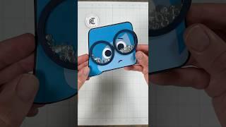 A card with shaker…tears? #cardmaking #insideout2