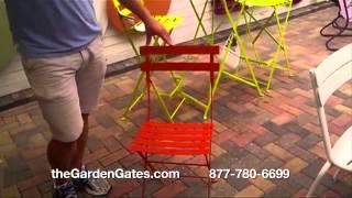 French Bistro Chairs: Fermob Bistro Folding Chairs