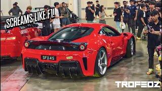 Widebody Ferrari 458 “Lisa” screams like F1!