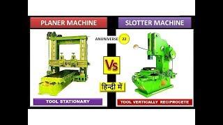 DIFFERENCE BETWEEN PLANER AND SLOTTER MACHINE (हिन्दी) -  ANUNIVERSE 22